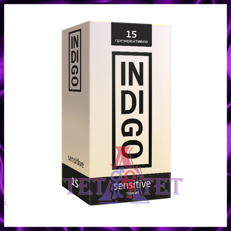 Презервативы INDIGO Sensitive — 15 шт.